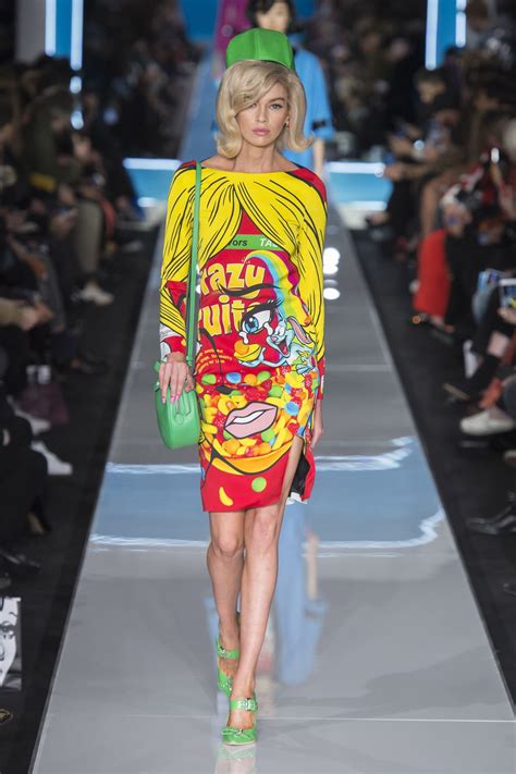 moschino fashion show.